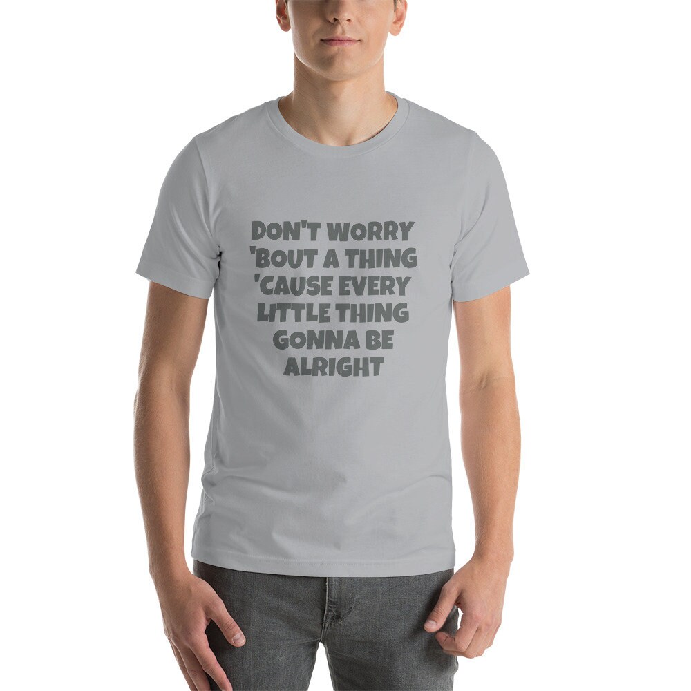 Keine Sorge Marley-T-Shirt Keine Sorge Marley-T-Shirt von LyricalTeesClothing