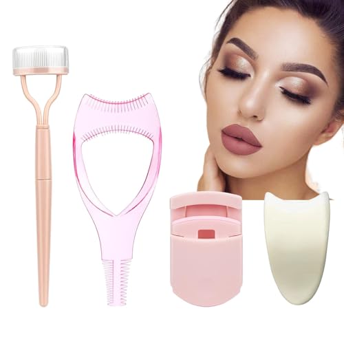 Mascara Shield Applikatorschutz, Werkzeugset zum Auftragen von Wimpern - Mascara-Schutz - Make-up Kosmetik Wimpernschutz Wimpernbürste Lockenwickler Schutz Applikator Wimpern Werkzeug für Make-up von Lyricalist
