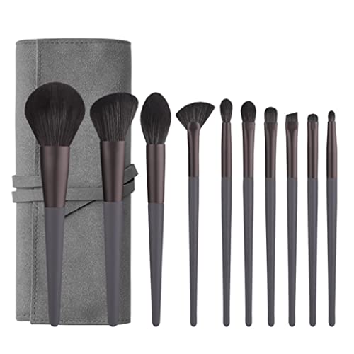 Make-up-Pinsel, Rougepinsel, Make-up-Pinsel-Set, Make-up-Pinsel, lose Pinsel, komplettes Set, Lidschatten-Grundierungspinsel, Beauty-Tools, 10 Make-up-Pinsel-Set von LyzqxHL