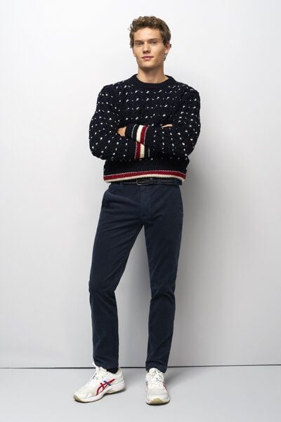 M 5 BY MEYER Fancy Cord Chino von M 5 BY MEYER