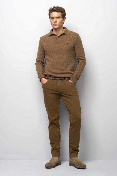 M 5 BY MEYER Five Pocket aus High Performance Satin von M 5 BY MEYER