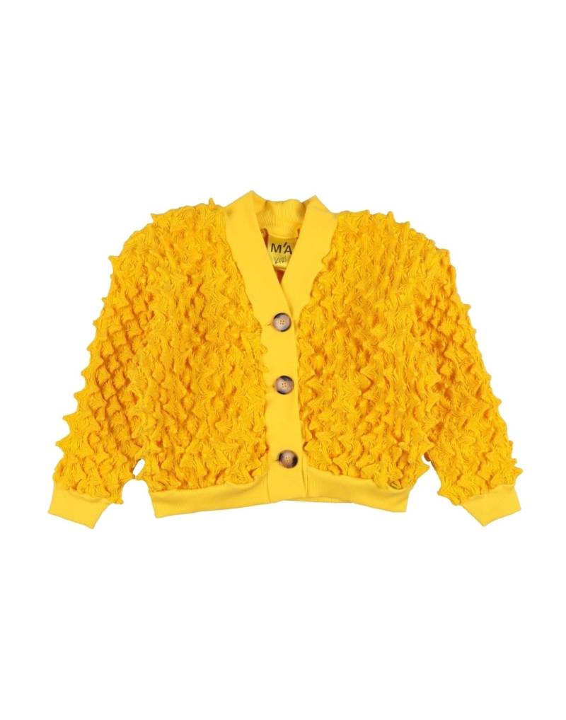M'A KIDS Strickjacke Kinder Gelb von M'A KIDS