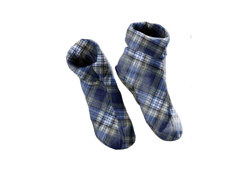 RAIKOU Damen Herren Hausschuh Kuschelsocke Pantoffeln wintersocke Hausstiefel Pantoffel (1 Paar) mit ABS Rutschfester Sohle von RAIKOU