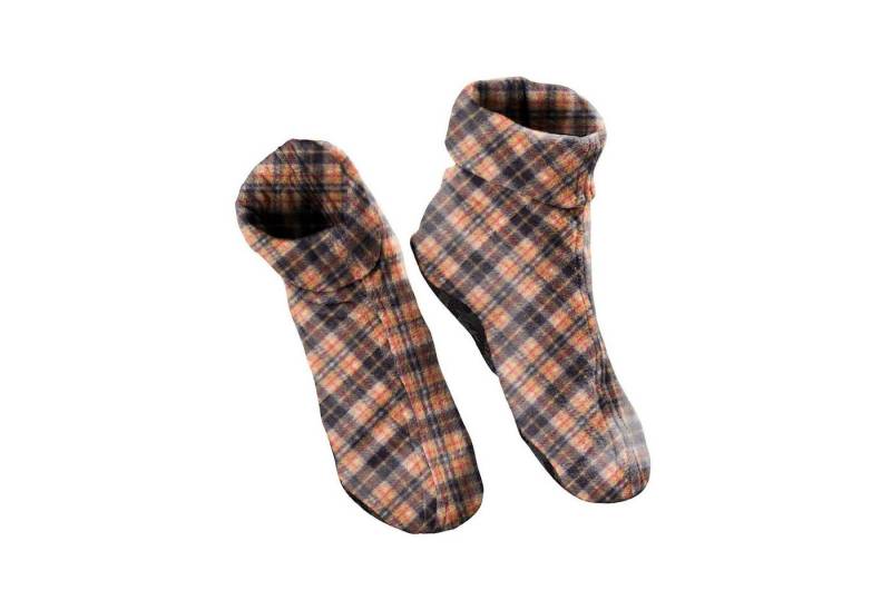 RAIKOU Damen Herren Hausschuh Kuschelsocke Pantoffeln wintersocke Hausstiefel Pantoffel (1 Paar) mit ABS Rutschfester Sohle von RAIKOU