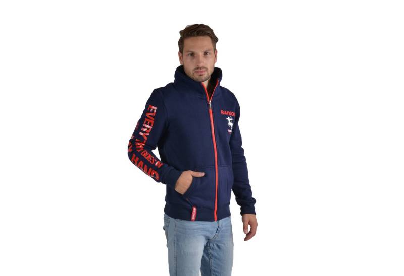 M-Diamant Hoodie Pullover Winterjacke Sweatjacke mit Schalkragen Rückenprint Unisex Großer Rückenprint mit Schriftzug auf dem Ärmel von M-Diamant