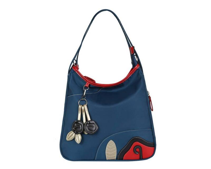 M-Diamant Umhängetasche Damen Schultertasche aus hochwertigem Nylon Leicht langlebig modisch, multifunktionaltasche mit Blatter von M-Diamant