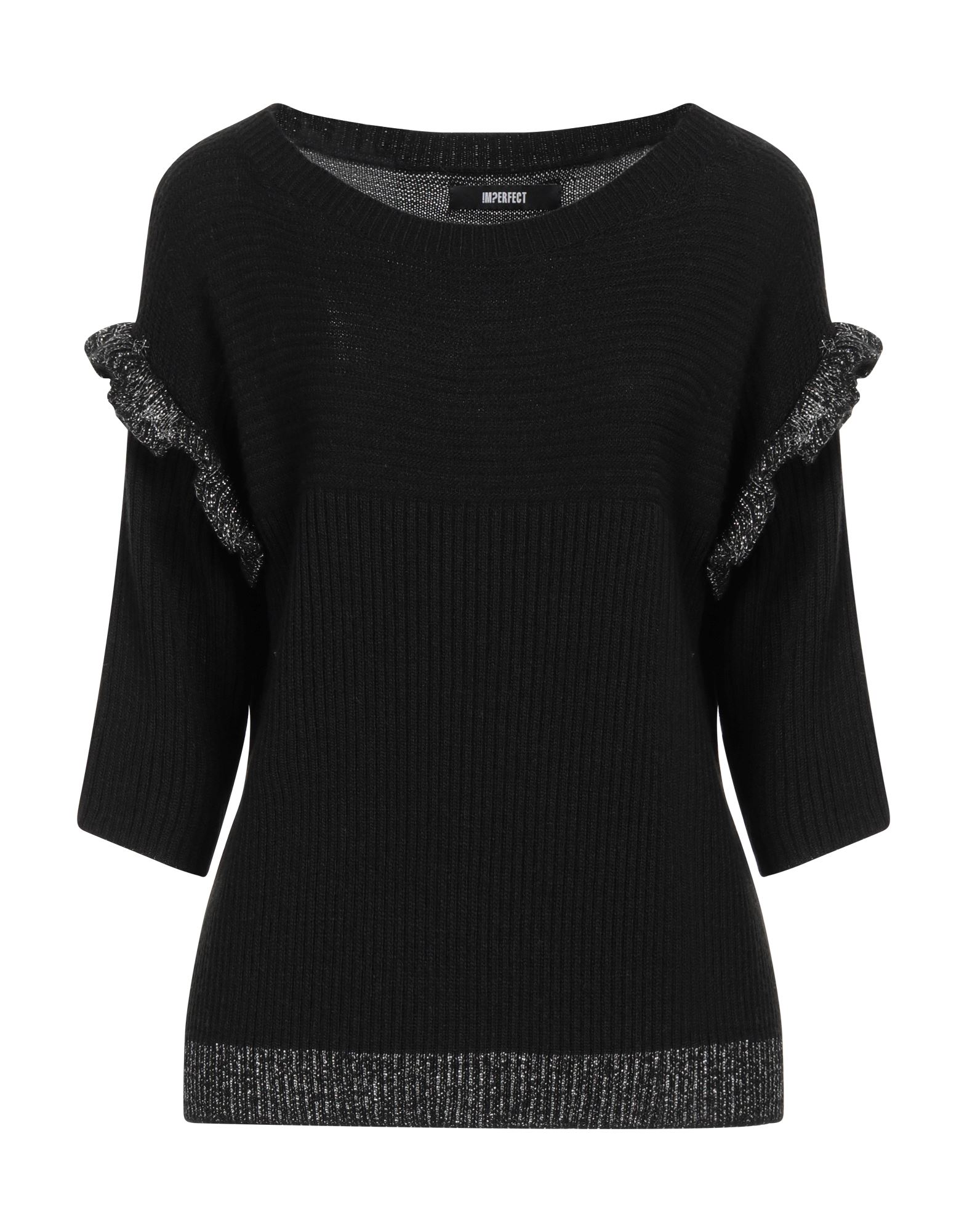 !M?ERFECT Pullover Damen Schwarz von !M?ERFECT