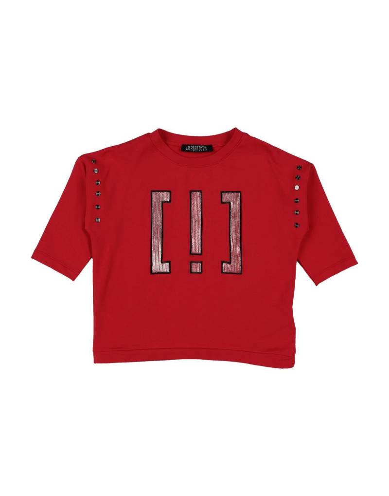 !M?ERFECT Sweatshirt Kinder Rot von !M?ERFECT