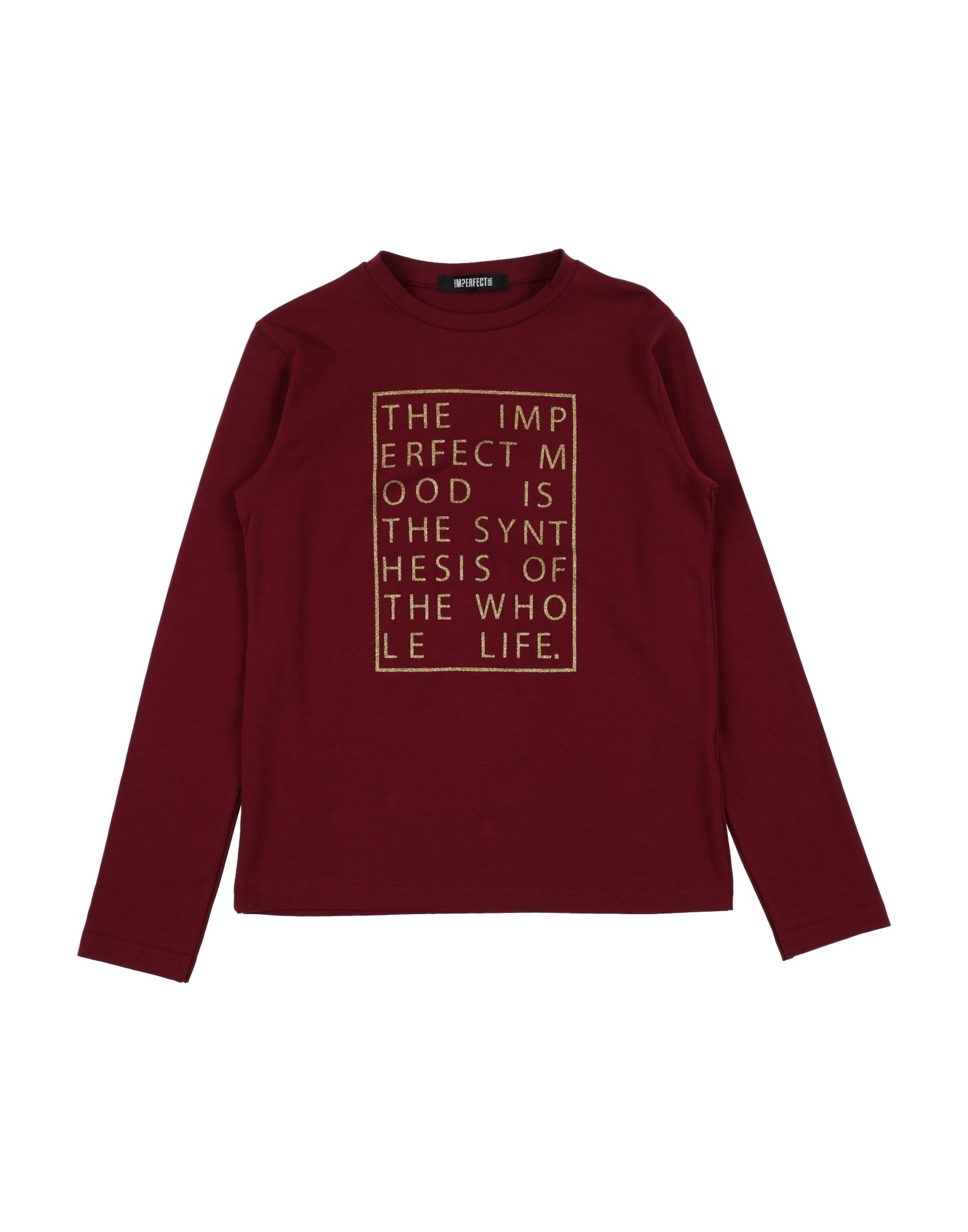 !M?ERFECT T-shirts Kinder Bordeaux von !M?ERFECT