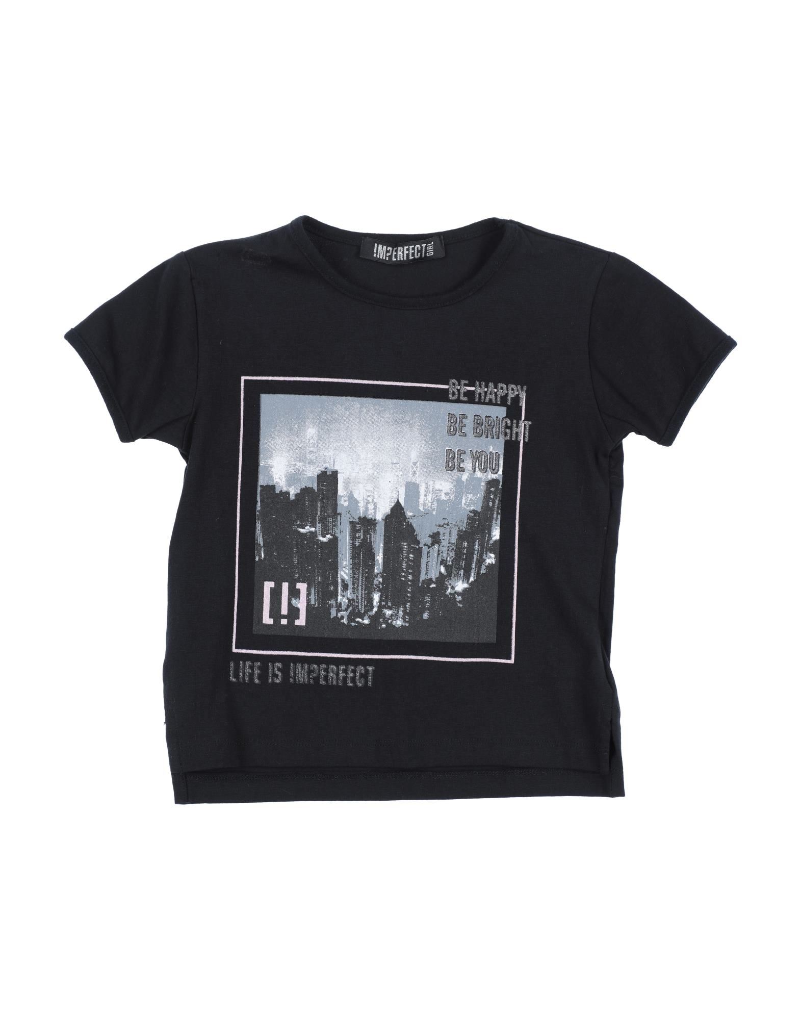 !M?ERFECT T-shirts Kinder Schwarz von !M?ERFECT