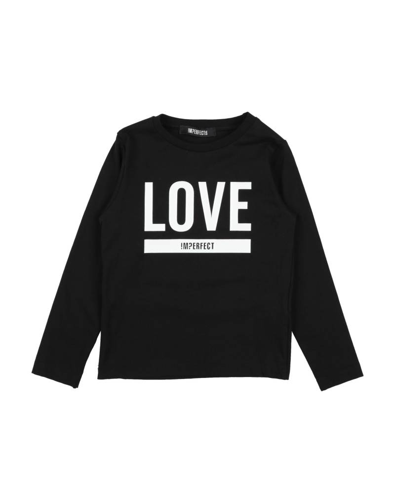 !M?ERFECT T-shirts Kinder Schwarz von !M?ERFECT