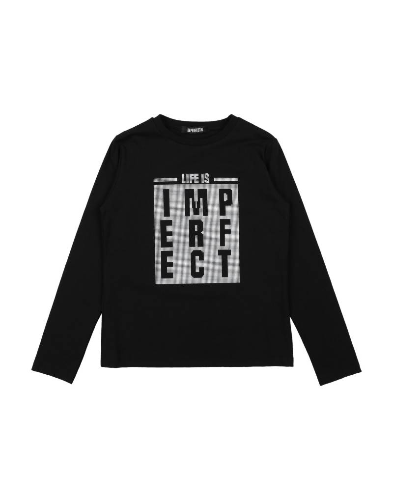 !M?ERFECT T-shirts Kinder Schwarz von !M?ERFECT