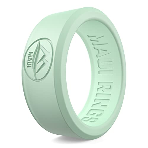 M MAUI RINGS Ring Herren Ring Silicone Wedding Ring for Men SOLID Ringe set Herren Schmuck Ringe Herren Geburtstags Geschenk Für Männer Geschenke Coole Sachen Silicone Wedding Band Partner Geschenke von M MAUI RINGS