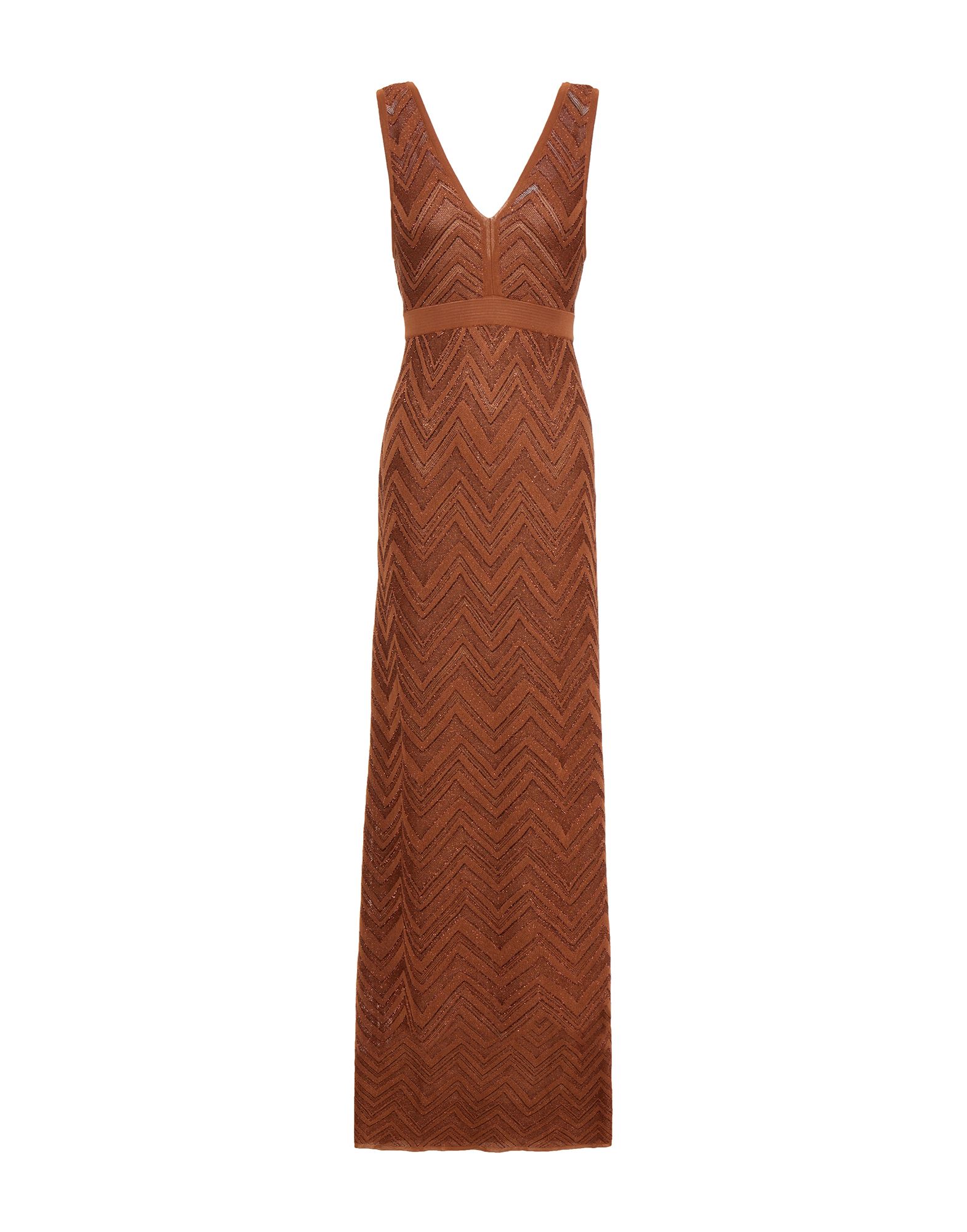 M MISSONI Maxi-kleid Damen Braun von M MISSONI