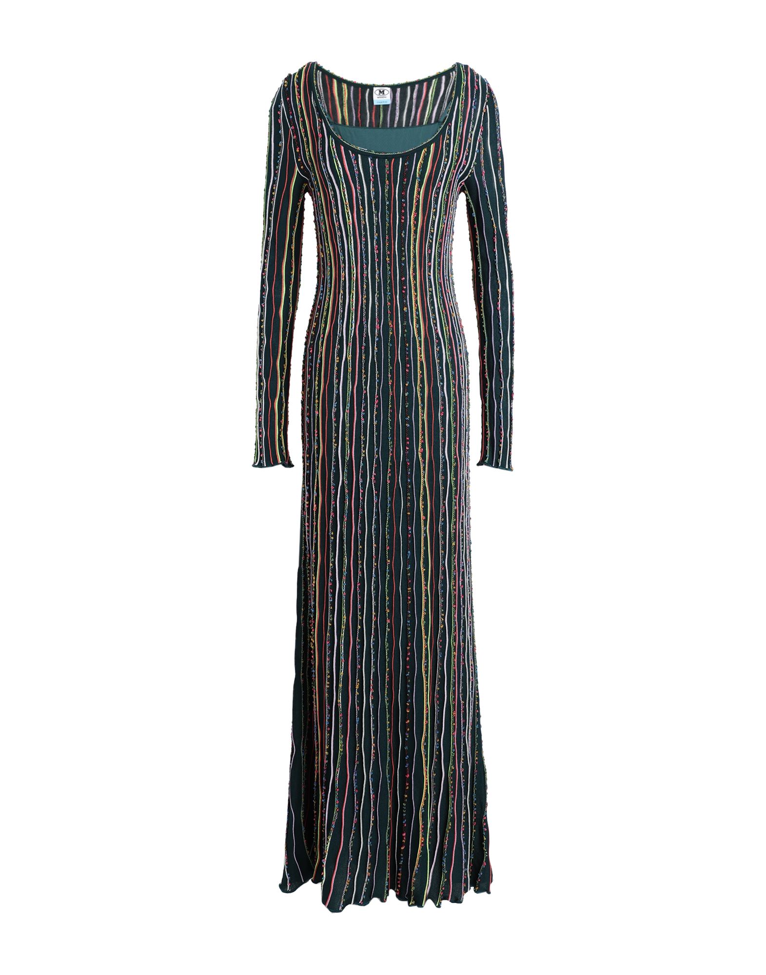 M MISSONI Maxi-kleid Damen Dunkelgrün von M MISSONI