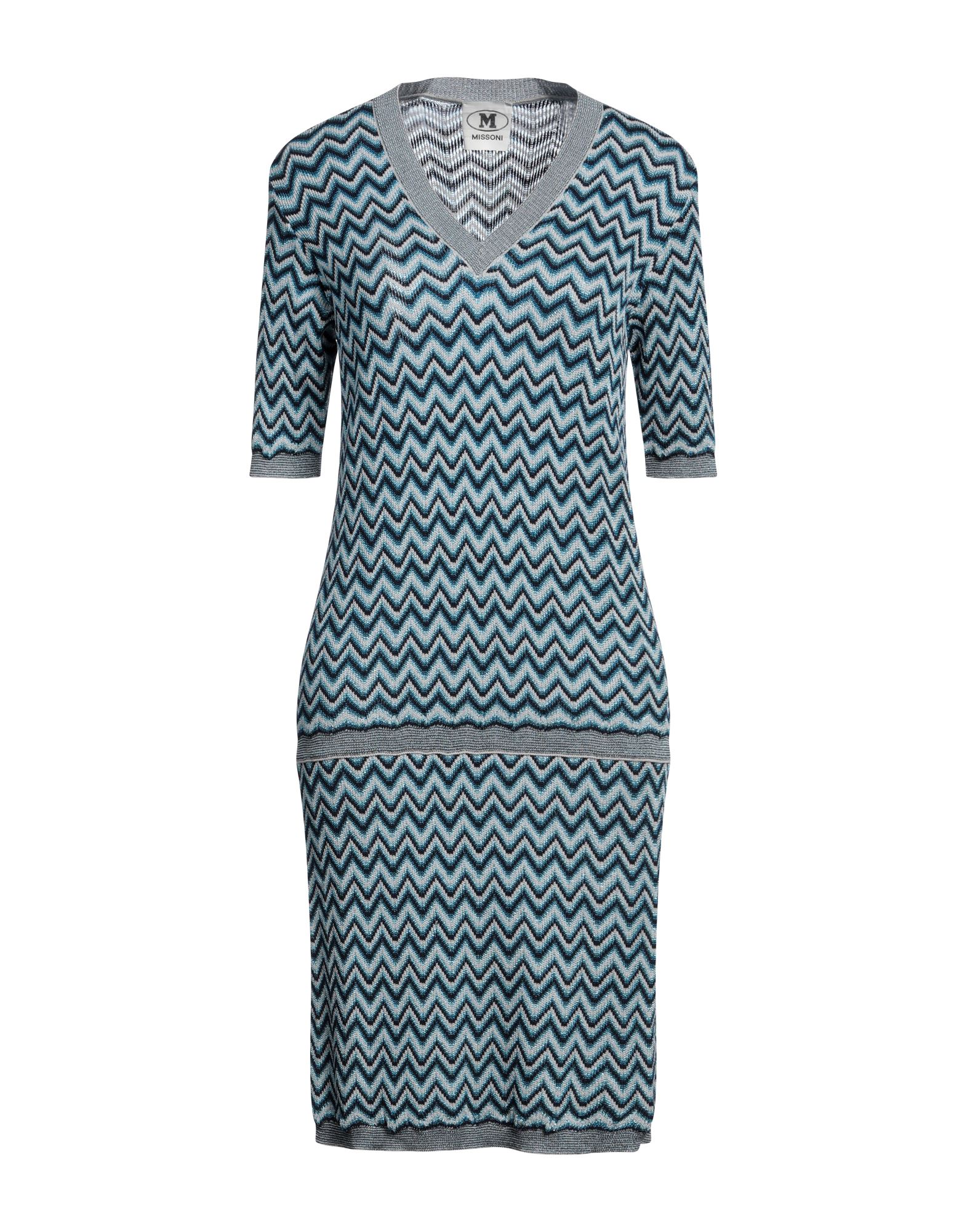 M MISSONI Midi-kleid Damen Azurblau von M MISSONI