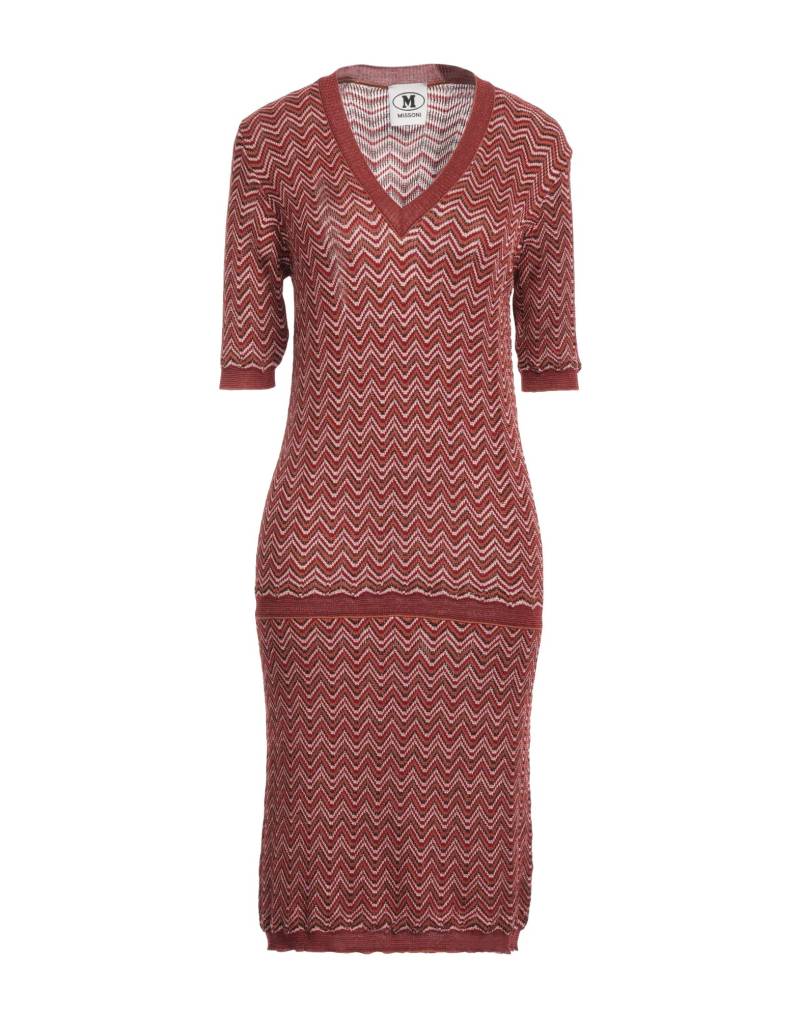 M MISSONI Midi-kleid Damen Braun von M MISSONI