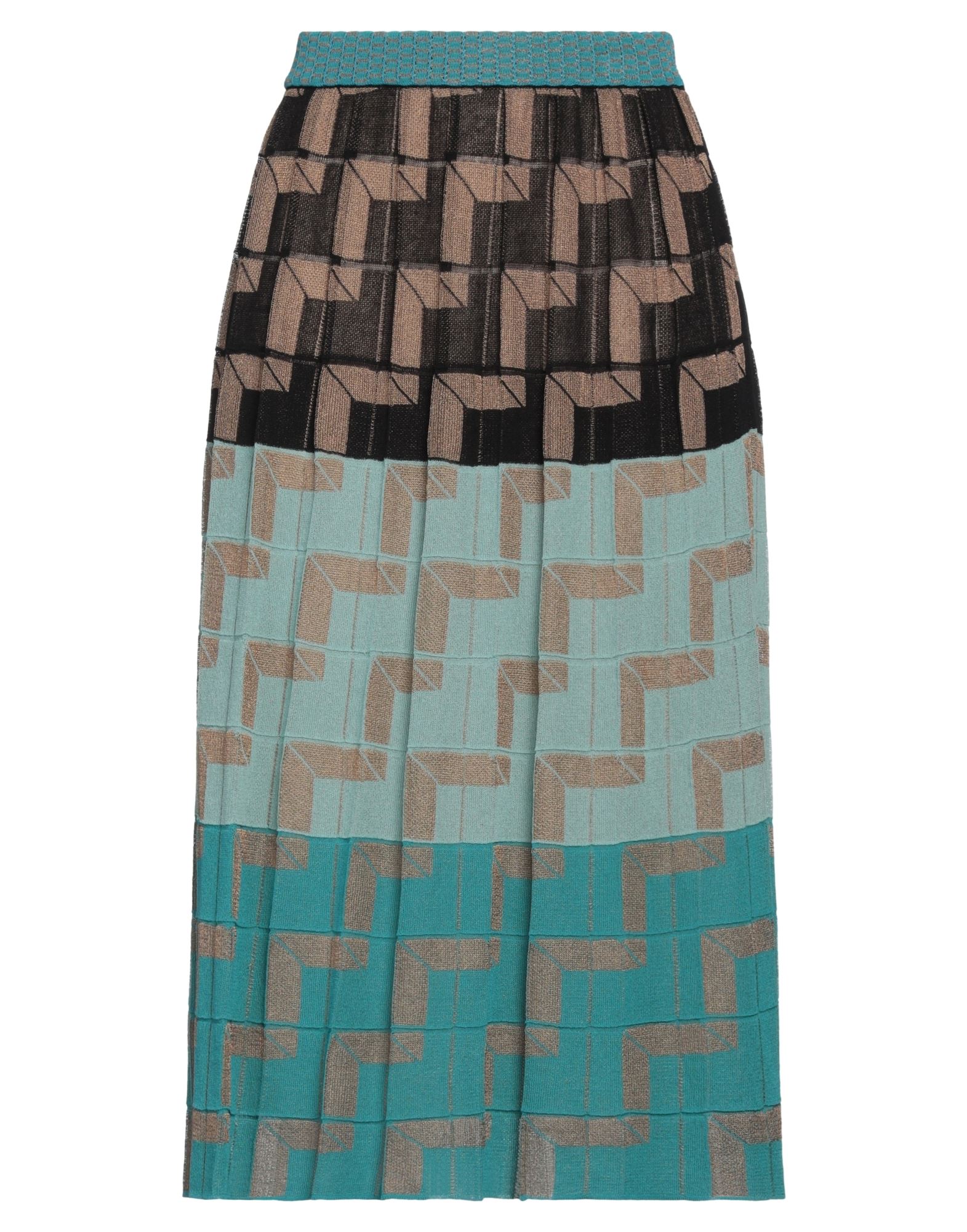 M MISSONI Midi-rock Damen Azurblau von M MISSONI