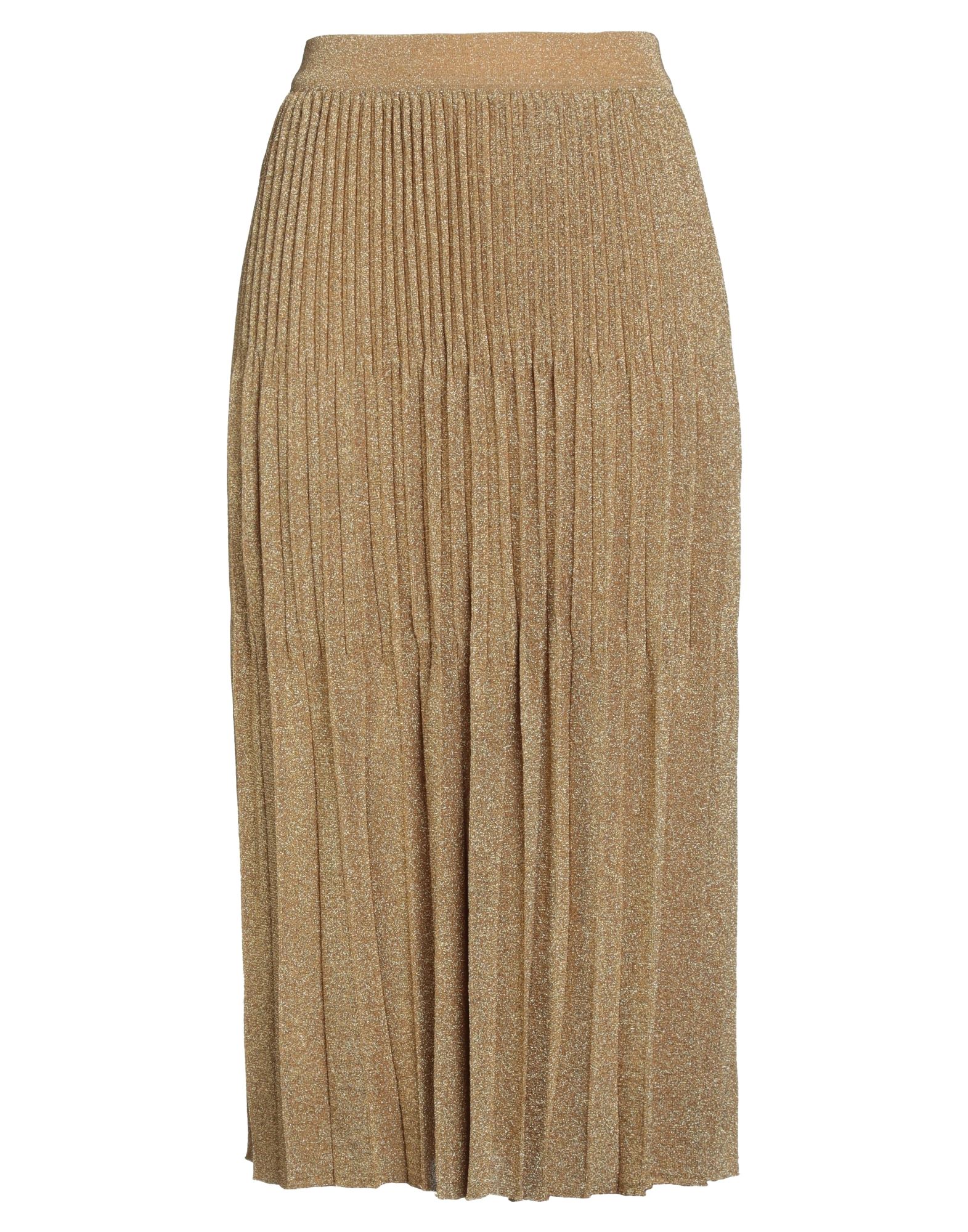 M MISSONI Midi-rock Damen Gold M MISSONI Midi-rock Damen Gold von M MISSONI