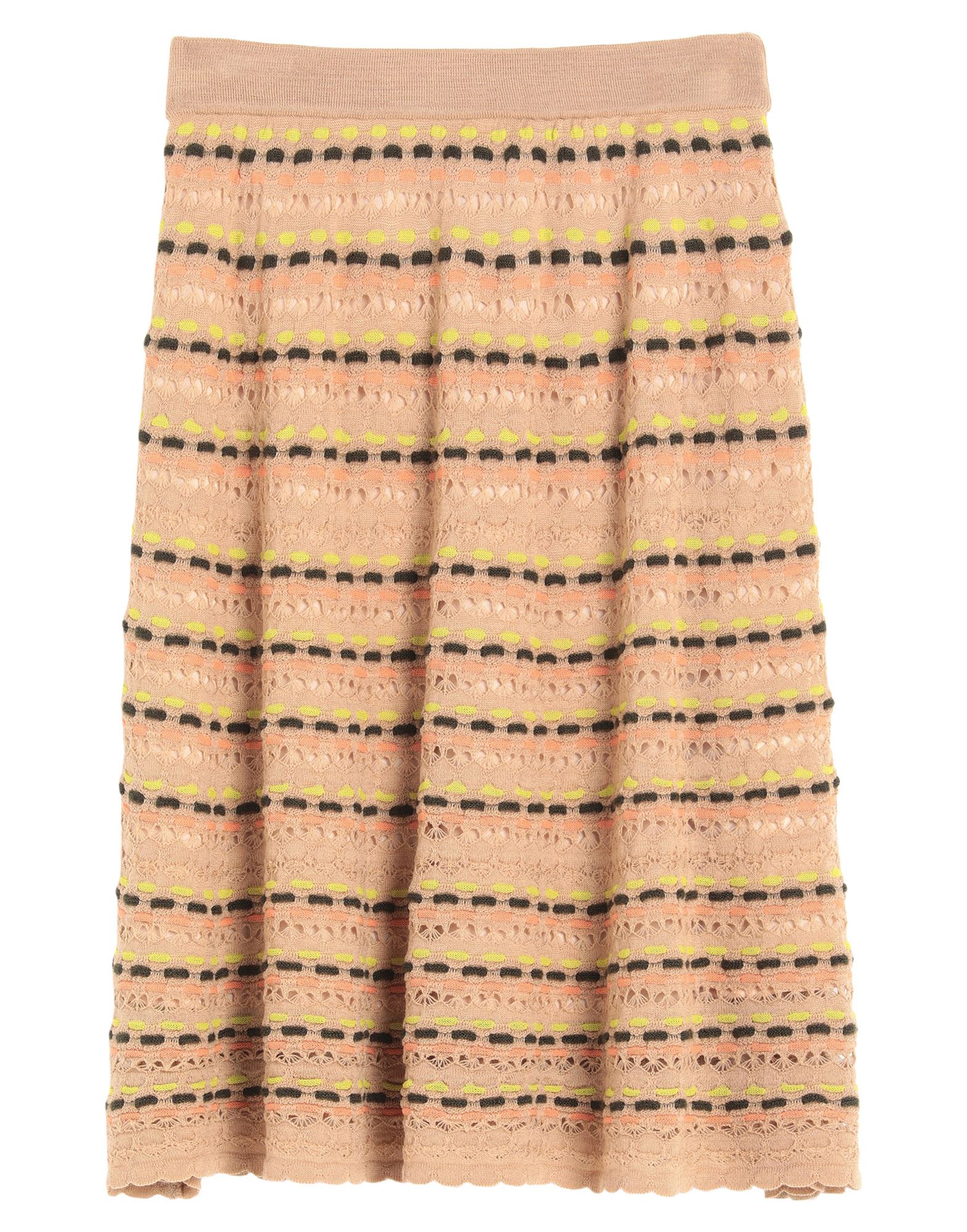 M MISSONI Midi-rock Damen Sand von M MISSONI