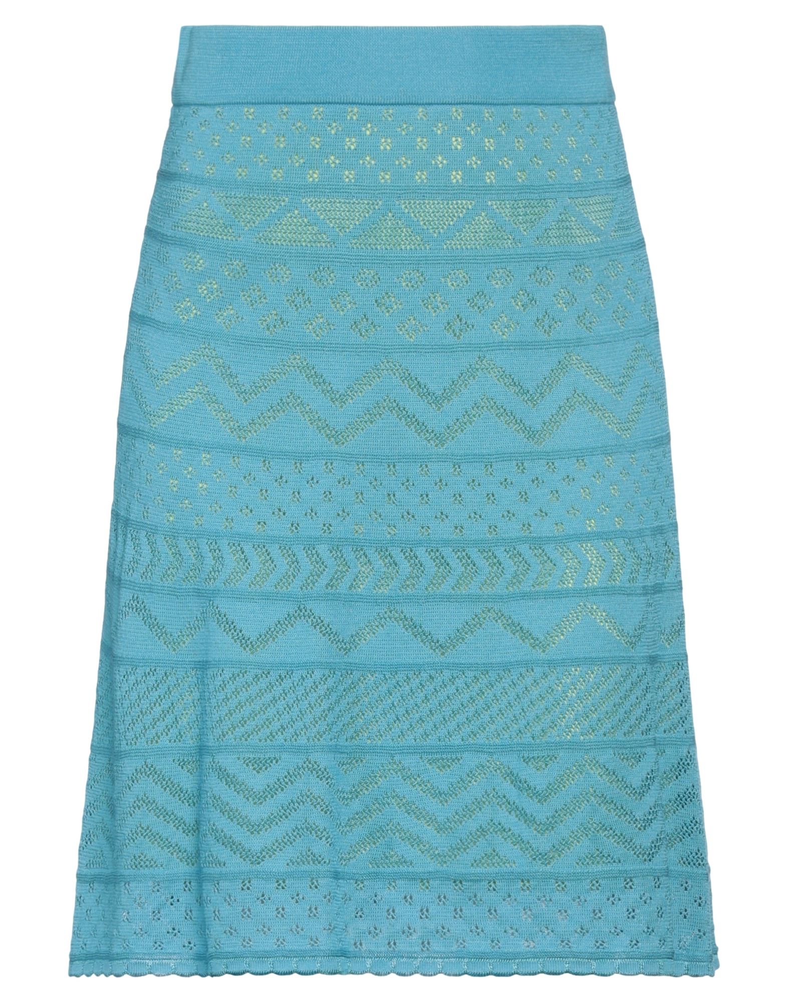 M MISSONI Minirock Damen Azurblau von M MISSONI