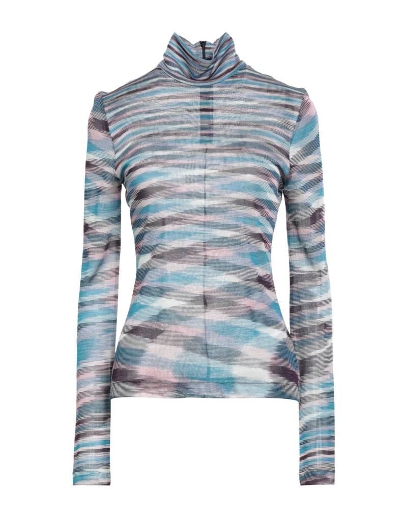 M MISSONI Rollkragenpullover Damen Azurblau von M MISSONI