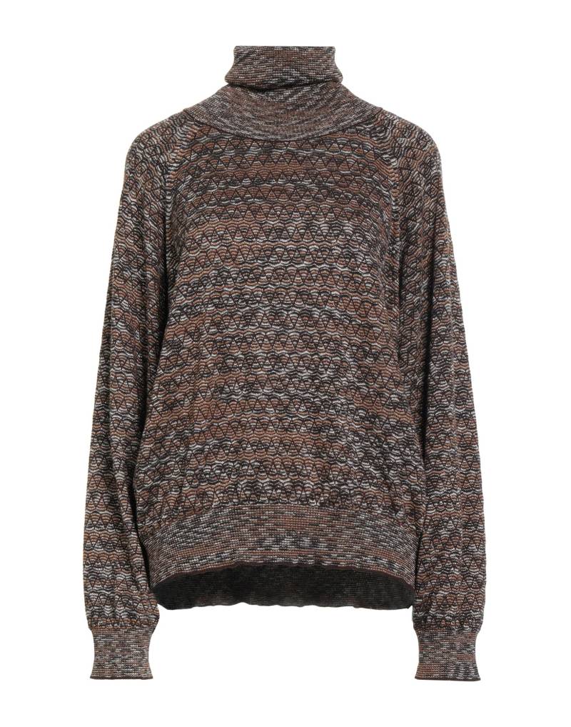 M MISSONI Rollkragenpullover Damen Braun von M MISSONI