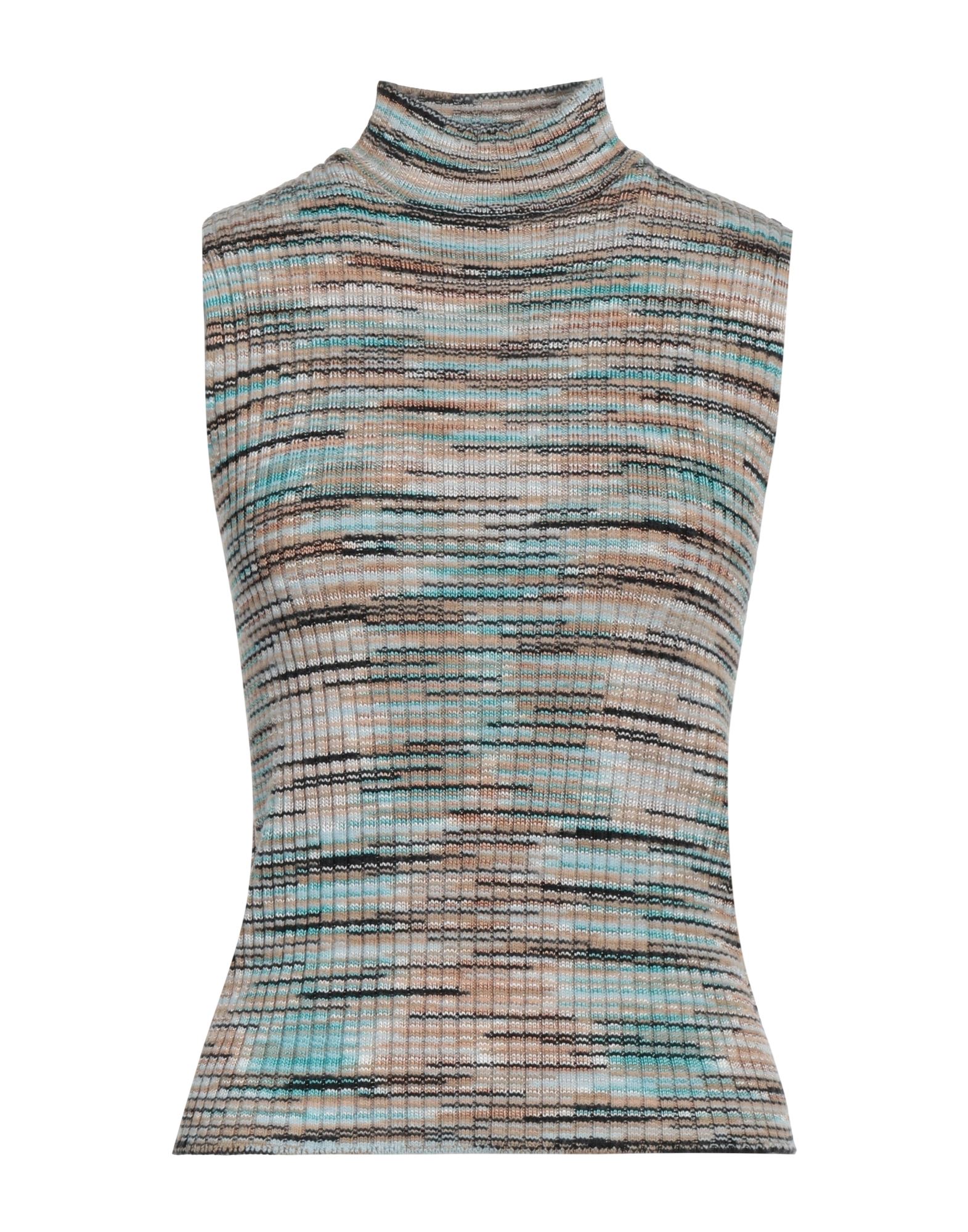 M MISSONI Rollkragenpullover Damen Himmelblau von M MISSONI