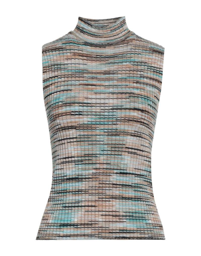 M MISSONI Rollkragenpullover Damen Himmelblau von M MISSONI