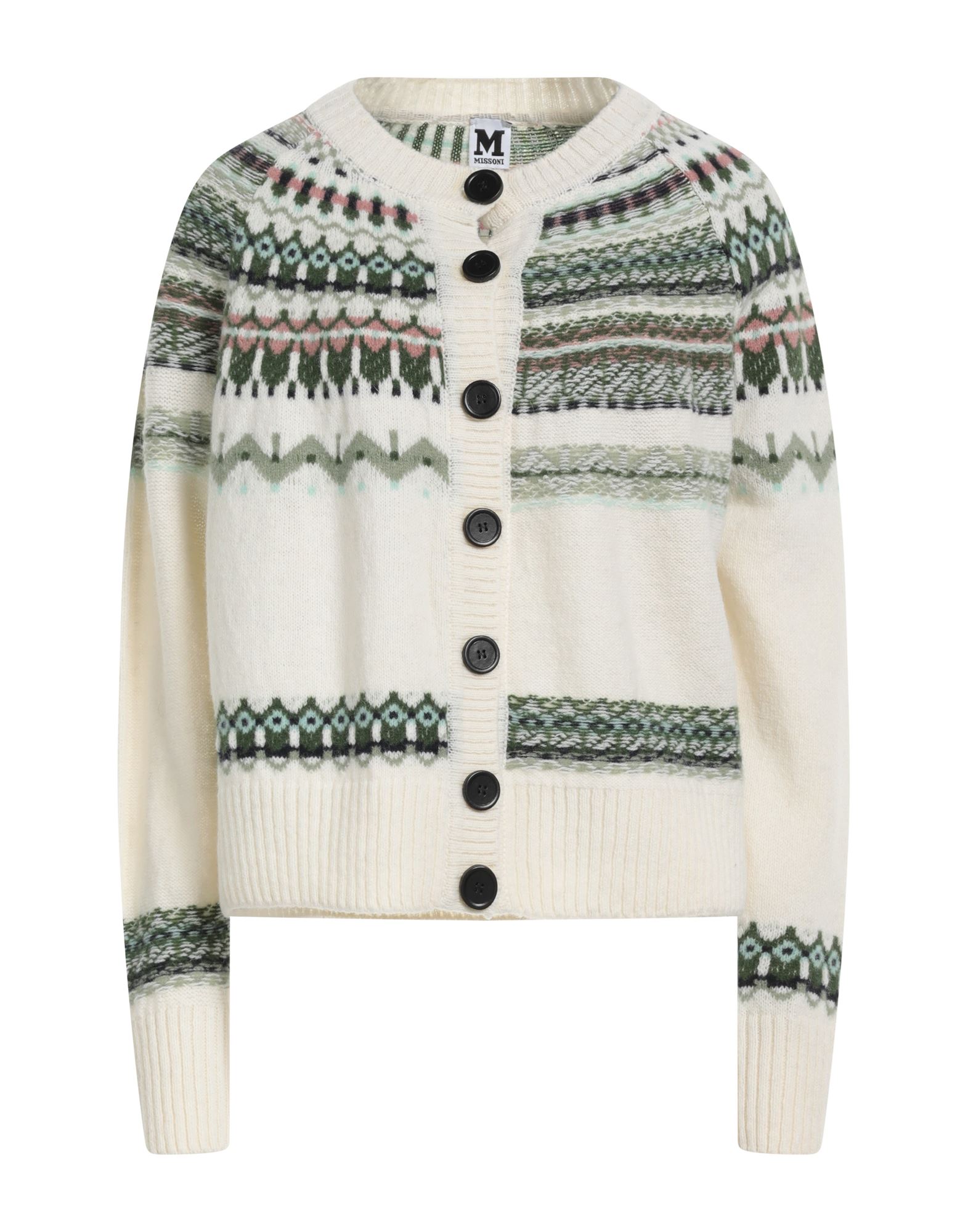 M MISSONI Strickjacke Damen Cremeweiß von M MISSONI