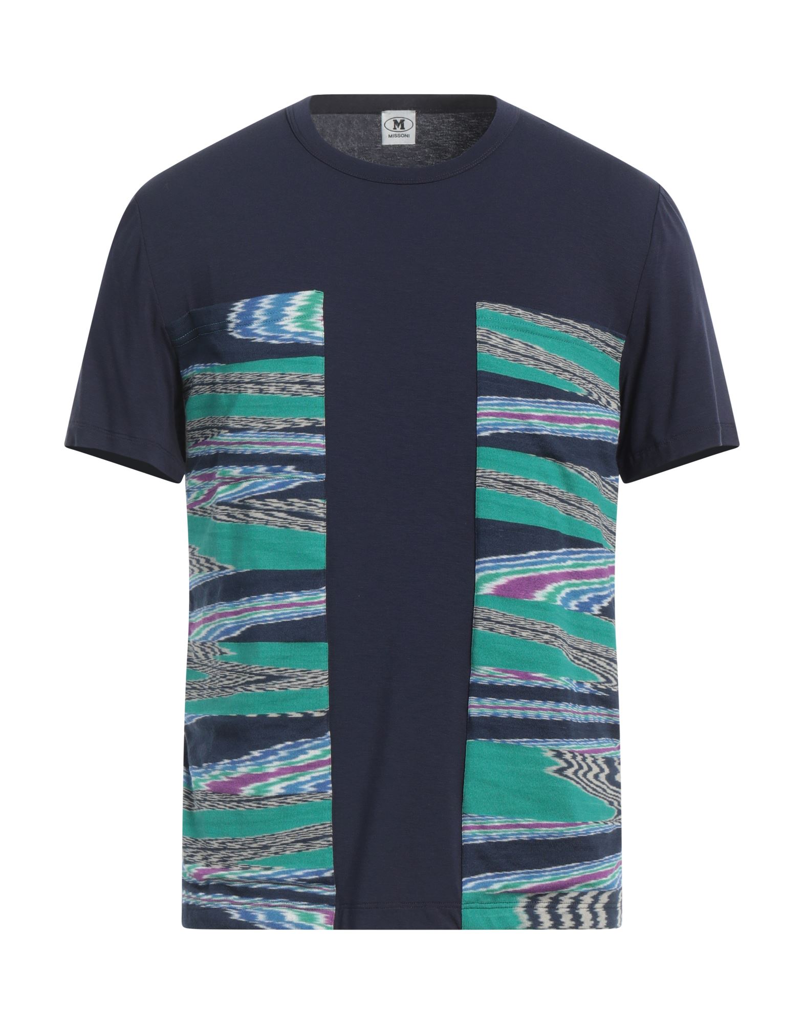 M MISSONI T-shirts Herren Marineblau von M MISSONI