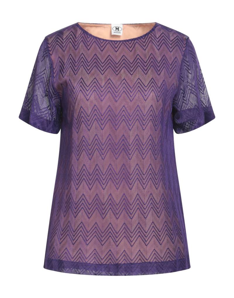 M MISSONI Top Damen Violett von M MISSONI