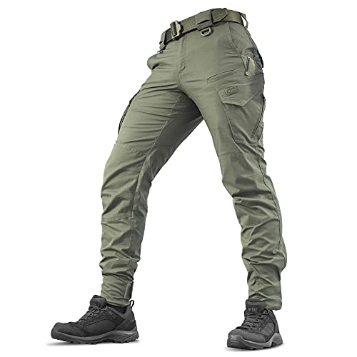 Aggressor Flex Cargohose für Herren, aus Baumwolle, mit Cargotaschen, Army Olive, 40W / 36L von M-Tac