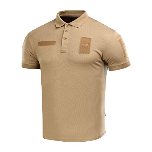 Coolmax Tactical Polo-Shirt Duty-Uniform, feuchtigkeitsableitend, kurze Ärmel - Braun - XX-Large von M-Tac