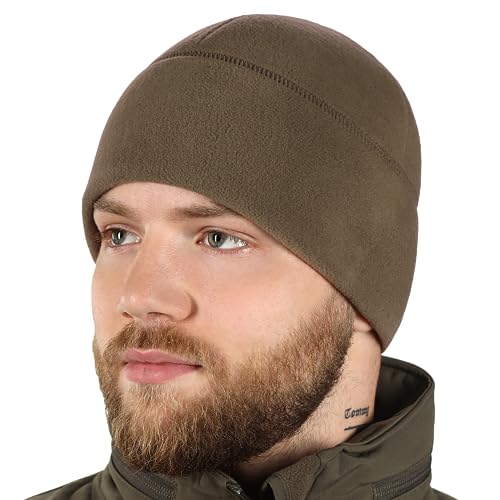M-Tac Fleece Watch Cap - Tactical Beanie Mütze Winter Skull Cap Cold Weather, dark olive, large von M-Tac