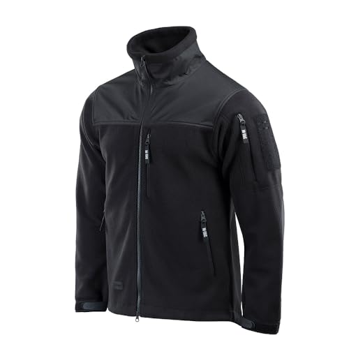 M-Tac Herren Fleecejacke Alpha Gen.II – Taktische Outdoorjacke, Winddicht, YKK-Reißverschluss, Verstärkte Schultern, Atmungsaktiv, für Frühling, Herbst & Winter, Black, 3XL M-Tac Herren Fleecejacke Alpha Gen.II – Taktische Outdoorjacke, Winddicht, YKK-Reißverschluss, Verstärkte Schultern, Atmungsaktiv, für Frühling, Herbst & Winter, Black, 3XL von M-Tac