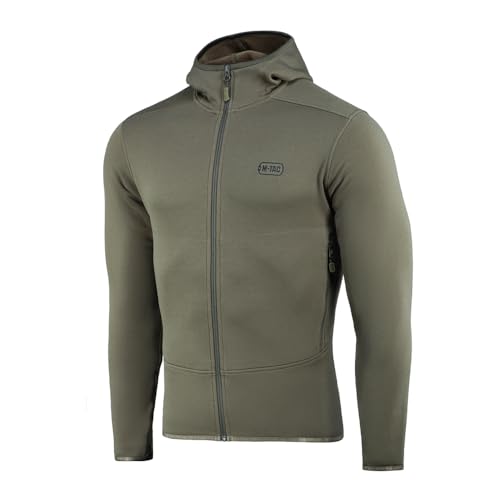 M-Tac Shadow Fleece Jacke Polartec – Warme Taktische Fleecejacke für Herren – Atmungsaktiv & Leicht – Outdoor, Militär & Alltag Olive, XXL von M-Tac