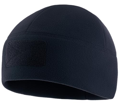M-Tac Herren Winter Fleece Mütze – Thermo Watch Cap, Winddicht, Atmungsaktiv, 320 g/m², Outdoor & Taktisch, Dark Navy Blue, L von M-Tac
