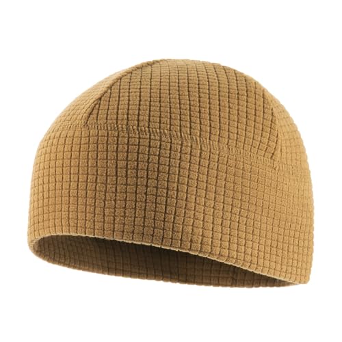 M-Tac Taktische Unterhelm-Mütze aus Fleece – Warme & leichte Skimütze für kaltes Wetter, Helm kompatibel, Militär, Motorrad, Fahrrad & Sport, Coyote Brown, S von M-Tac