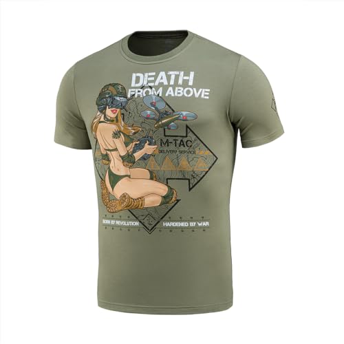 M-Tac T-Shirt Delivery Service, Light Olive, XXL von M-Tac