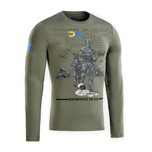 M-Tac UA Side Langarm-T-Shirt, Light Olive, XS von M-Tac
