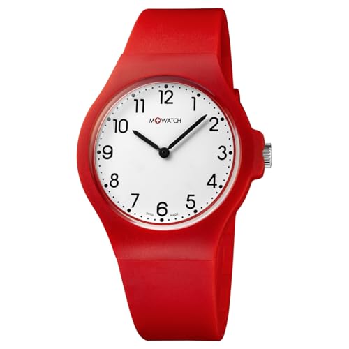 M WATCH - Unisex Quarzuhr - WYA.37110.RC - Edelstahlgehäuse - Schweizer Quarzwerk - Elegantes & sportliches Design - Wasserdicht bis 30 m - Robust & präzise - Perfekte Armbanduhr für Männer und Damen von M WATCH
