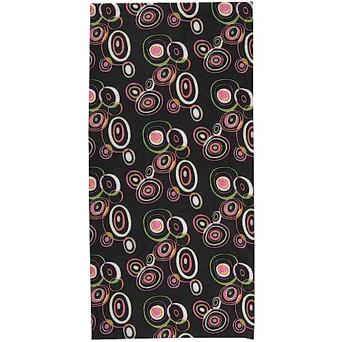M-Wave Unisex Hals-/ Kopftuch Multifunktionstuch, Circles, 25 x 48 cm von M-Wave