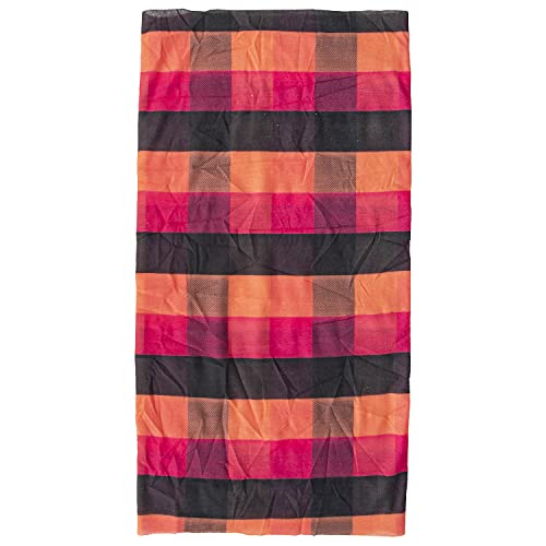 M-Wave Unisex Hals-/ Kopftuch Multifunktionstuch, Purple Squared L, 25 x 48 cm von M-Wave