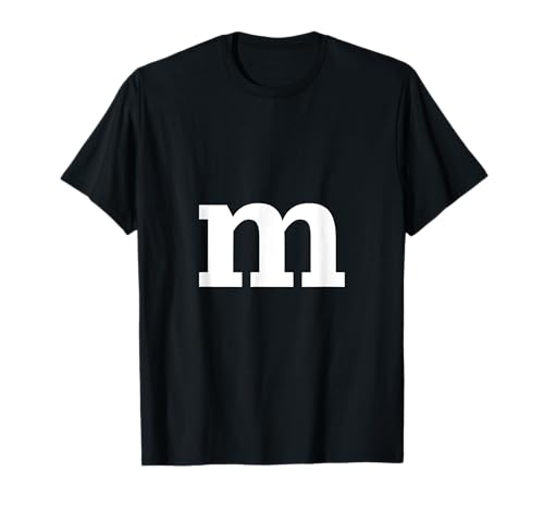 m wie M und M T-Shirt von M and M costume Kostüm