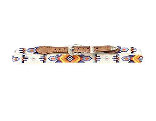 M & F Western Hutband mit Perlendesign, Med Brown, Einheitsgröße von M&F Western Products