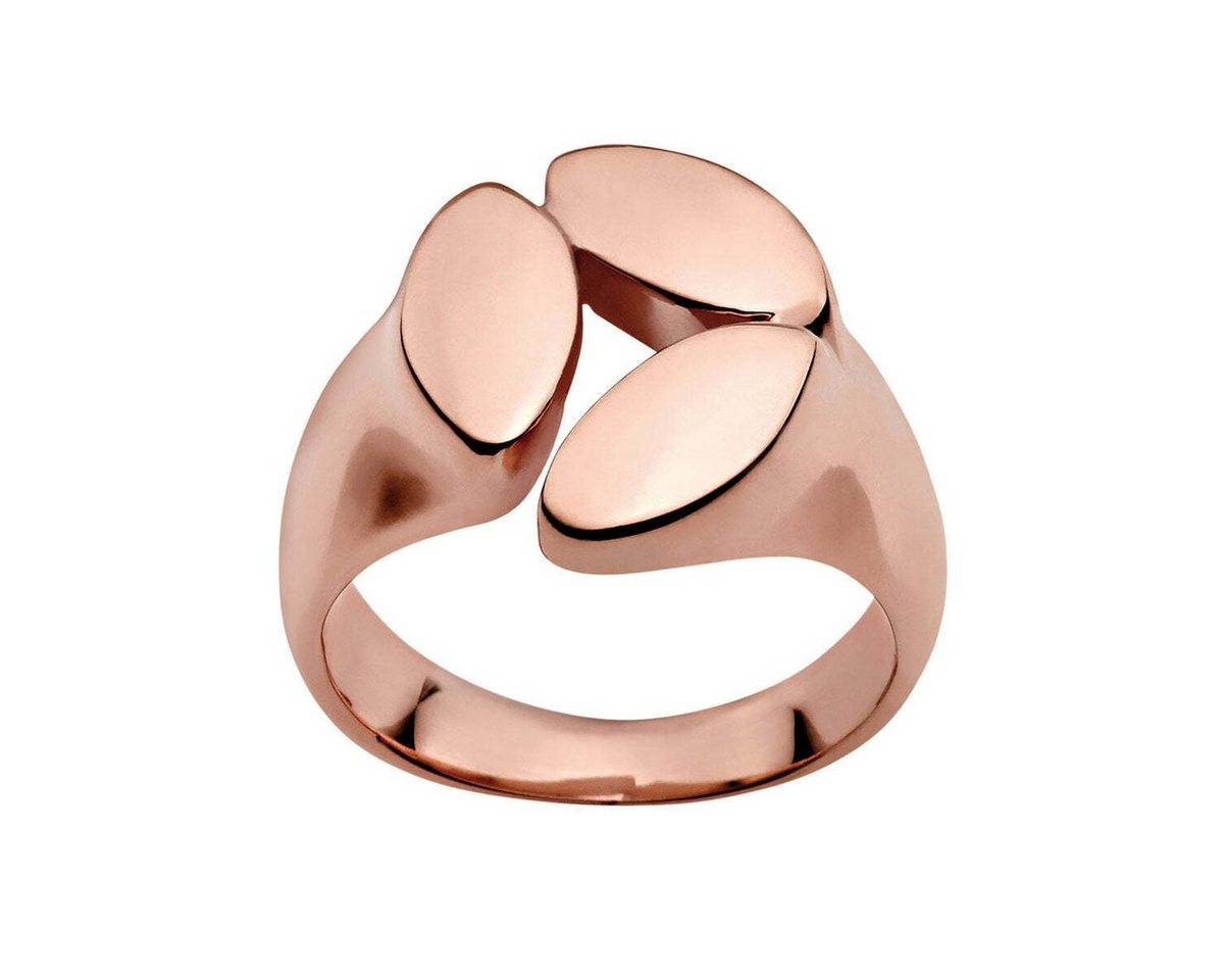 M&M Fingerring Ring Damen gold / roségold Pure Volume (1-tlg), deutsche Qualität, inkl. edles Schmucketui von M&M