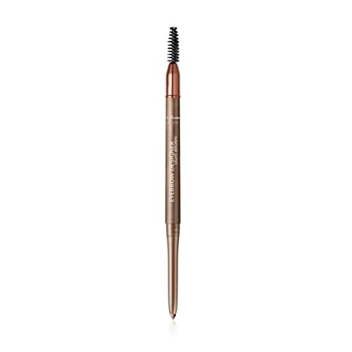 M. Asam MAGIC FINISH Augenbrauenstift Eyebrow Designer Light-Brown (0,28g) – 4-in-1 Augenbrauenstift mit Drehmine & Spiralbürstchen, perfekte Form & Fülle dank pudriger Textur, optimale Brauenbogen von M. Asam