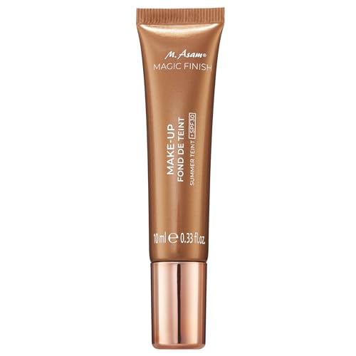 M. Asam Magic Finish Summer Teint Mit LSF 30 (10ml), 4-in-1 Primer, Make up, Puder & Concealer, Kaschiert, Gleicht Aus, Verschönert & Perfektioniert Deinen - Für Gebräunte Haut, vegan von M. Asam