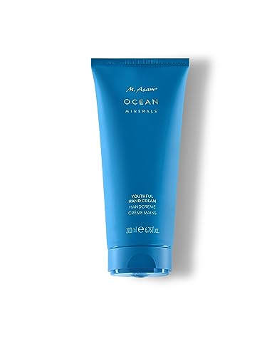 M. Asam OCEAN MINERALS Youthful Hand Cream (200 ml) – Handcreme für geschmeidige Hände, angereichert mit maritimen Wirkstoffen, Mandelöl & Sheabutter pflegen die Hände, Urea spendet Feuchtigkeit von M. Asam